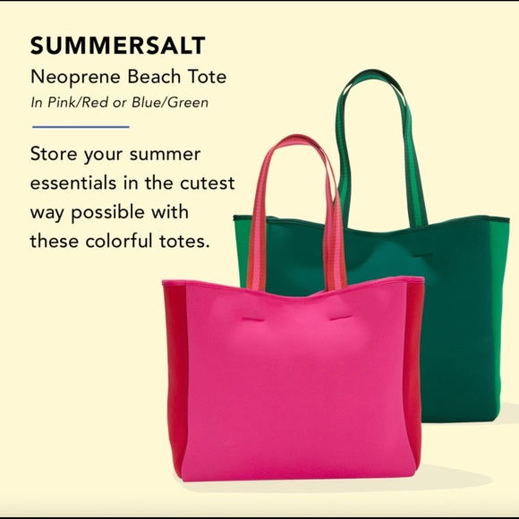 The Perfect Beach Tote - Seaglass & Seaweed - Picture 2 of 4